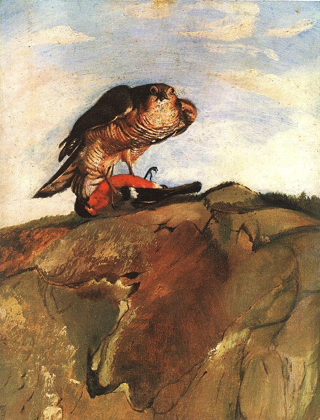 Bird of Prey (1893) - Tivadar Kosztka Csontváry Tablo
