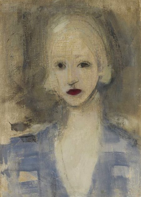 Blond Woman (1925) - Helene Schjerfbeck Tablo