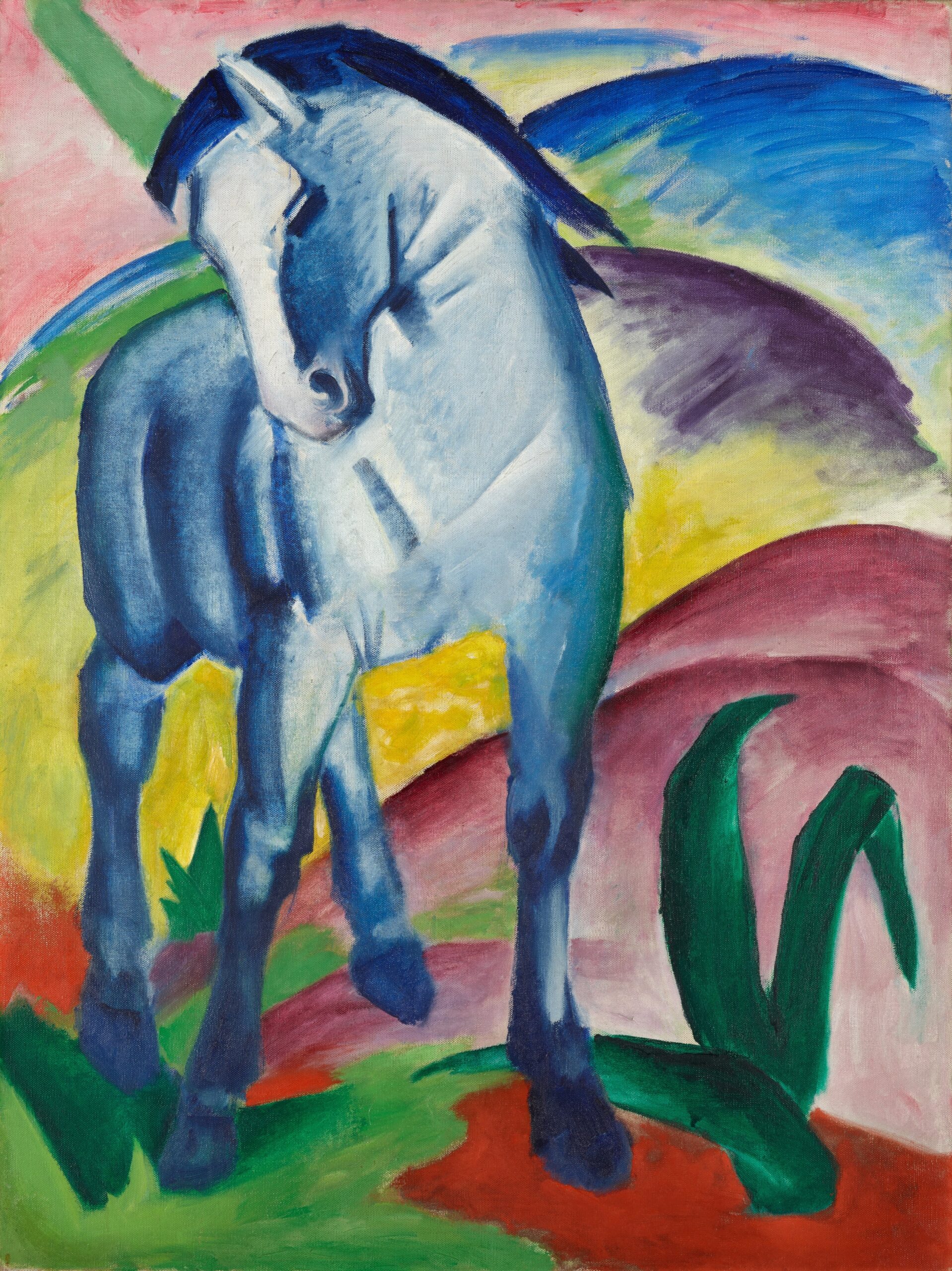 Blue Horse I (1911) - Franz Marc Tablo