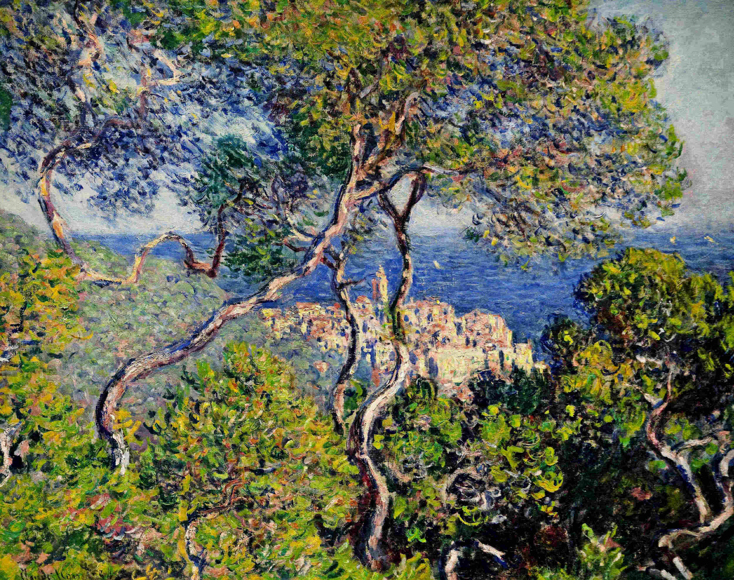 Bordighera (1884) - Claude Monet Tablo
