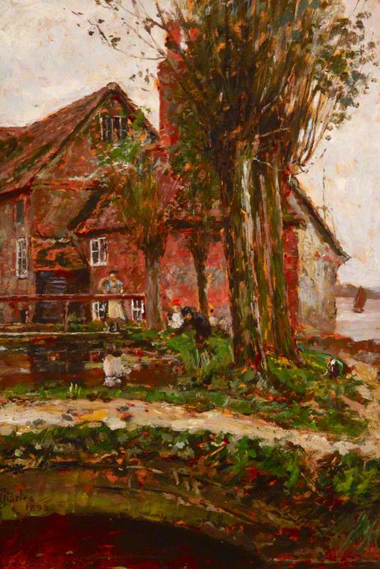 Bosham Mill (1892) - James Charles Tablo