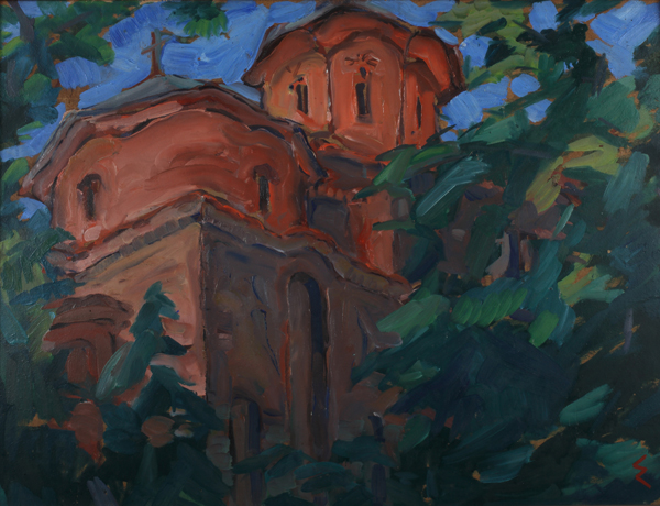 Boyana Church - Sirak Skitnik Tablo