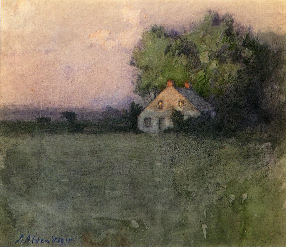 Branchville, Connecticut - Julian Alden Weir Tablo