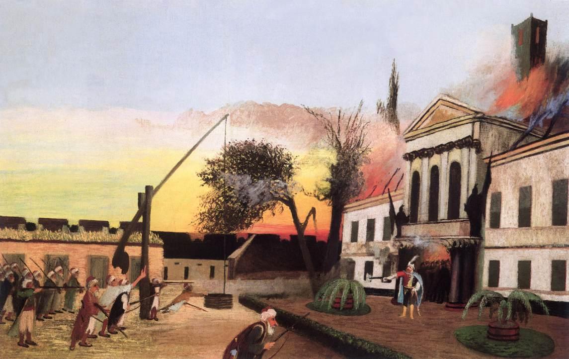 Break out of Zrinyi (1903) - Tivadar Kosztka Csontváry Tablo