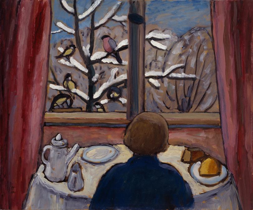 Breakfast of the Birds (1934) - Gabriele Münter Tablo