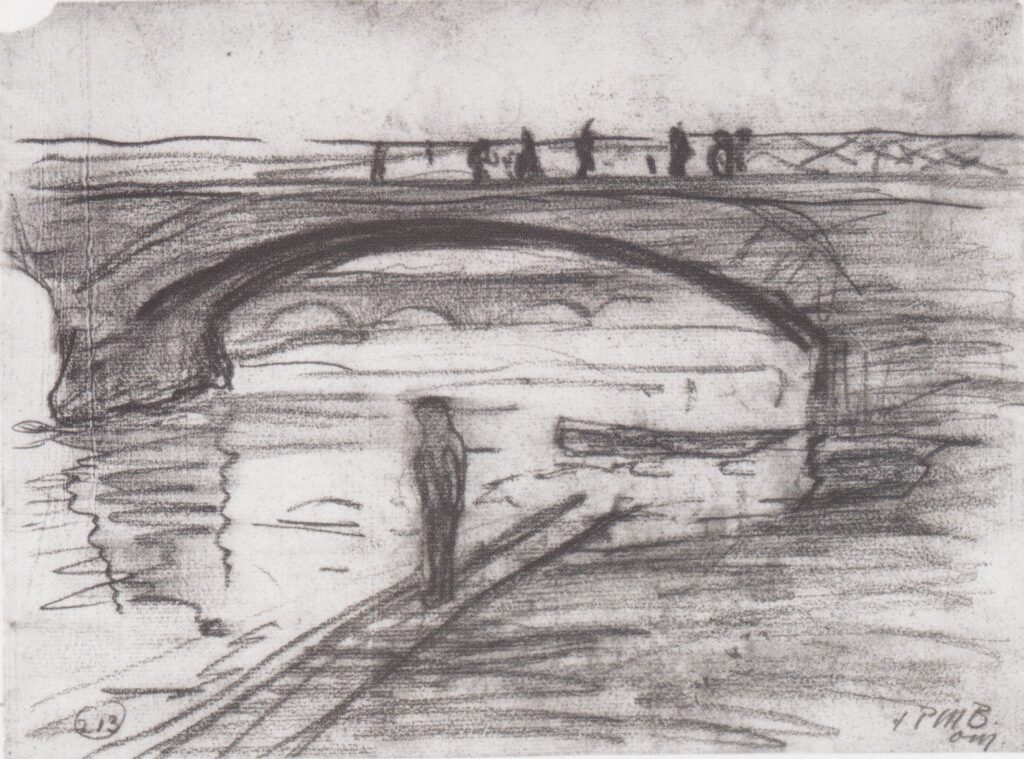 Bridges in Paris (1905) - Paula Modersohn-Becker Tablo