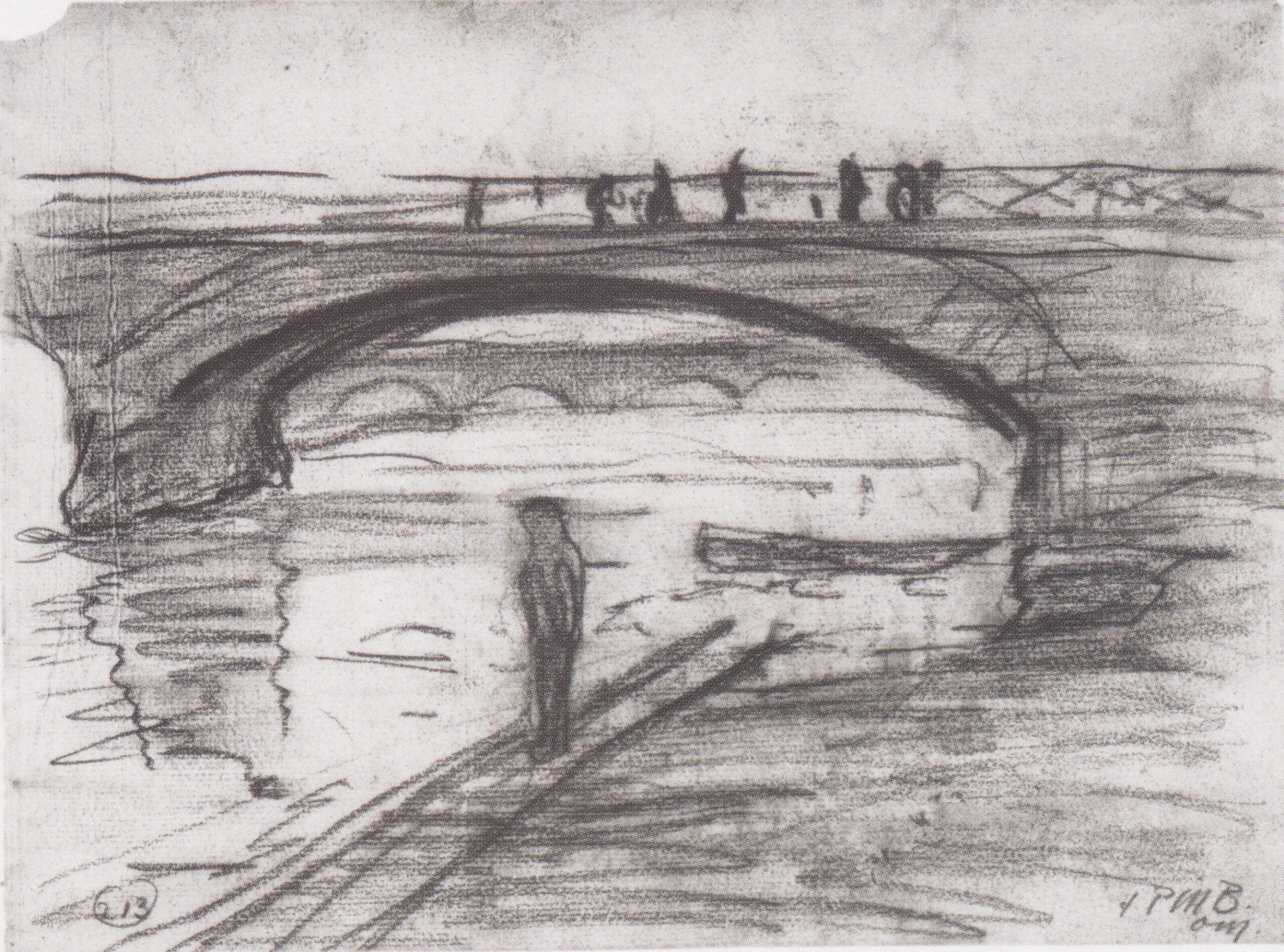Bridges in Paris (1905) - Paula Modersohn-Becker Tablo