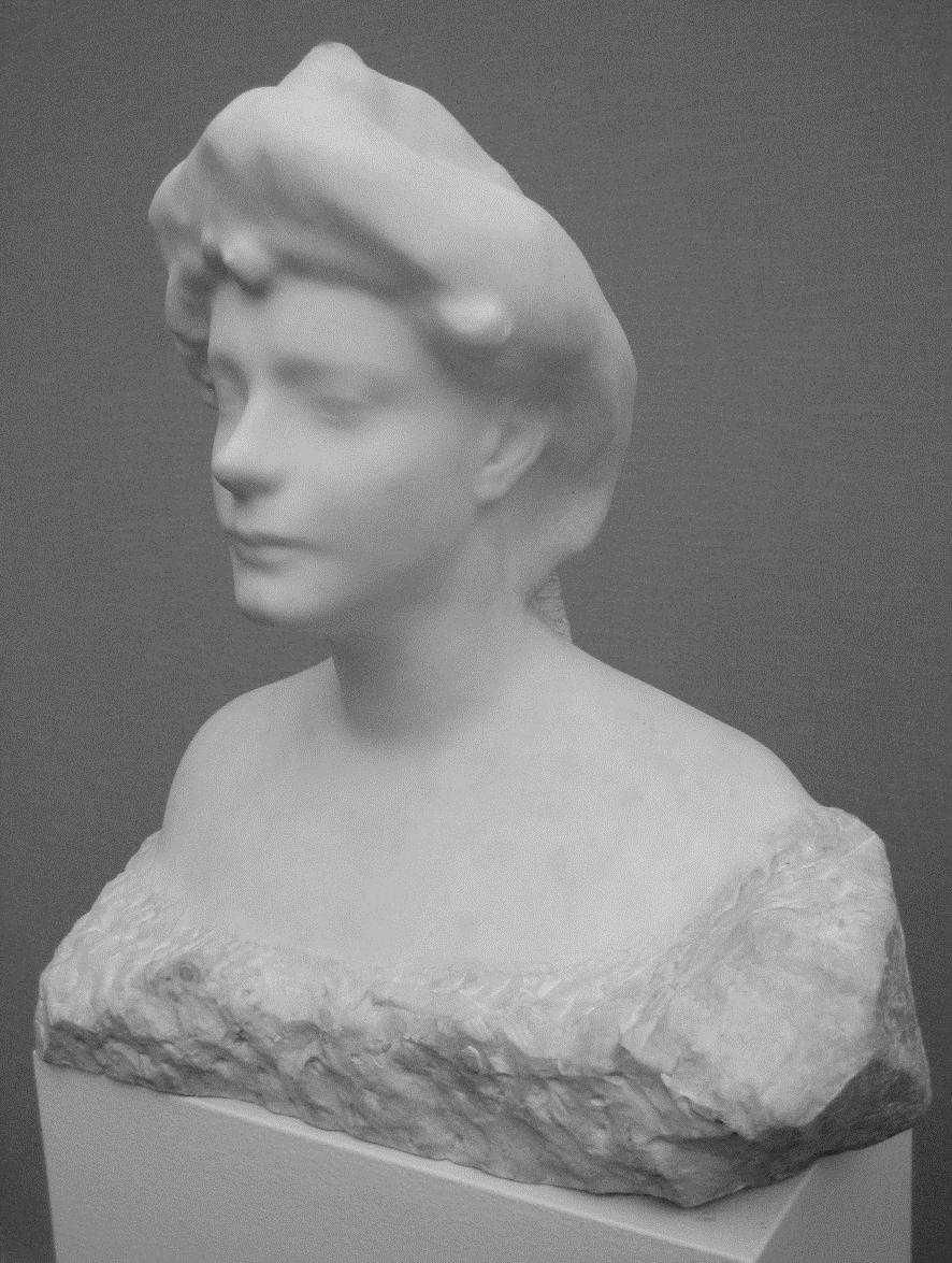 Bust of Helene von Nostitz (1907) - Auguste Rodin Tablo