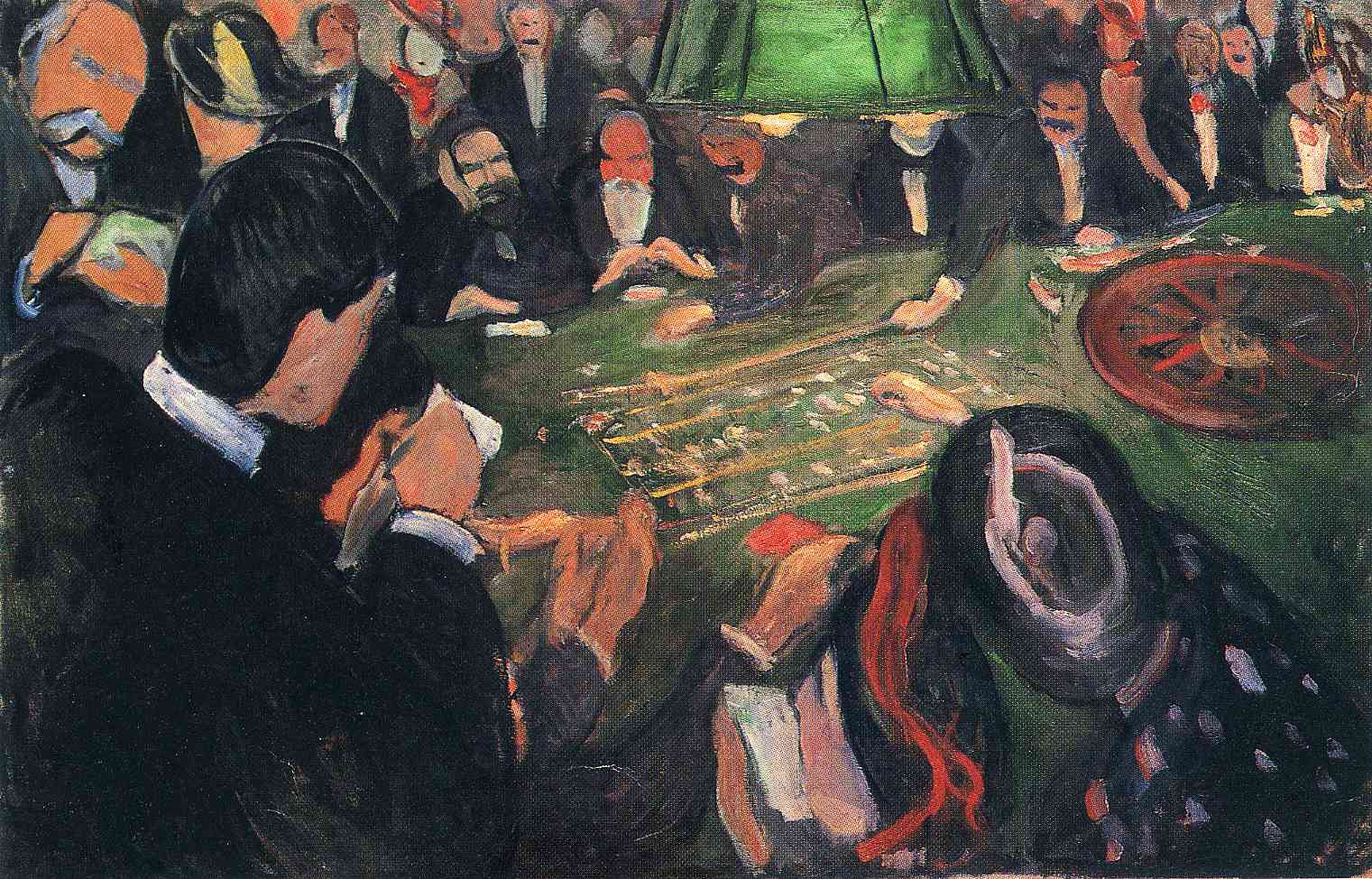 By the Roulette (1892) - Edvard Munch Tablo