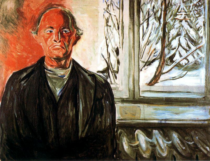By the Window (1940) - Edvard Munch Tablo