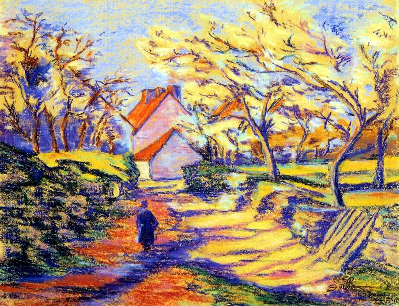 À la campagne (1895) - Armand Guillaumin Tablo