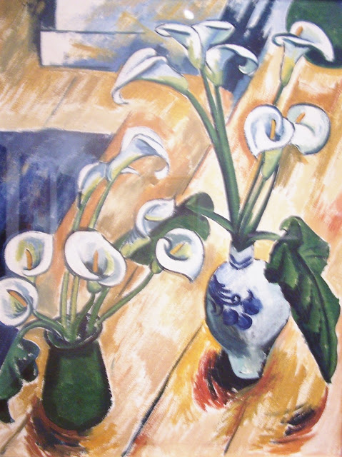 Calla Lilies (1914) - Max Pechstein Tablo