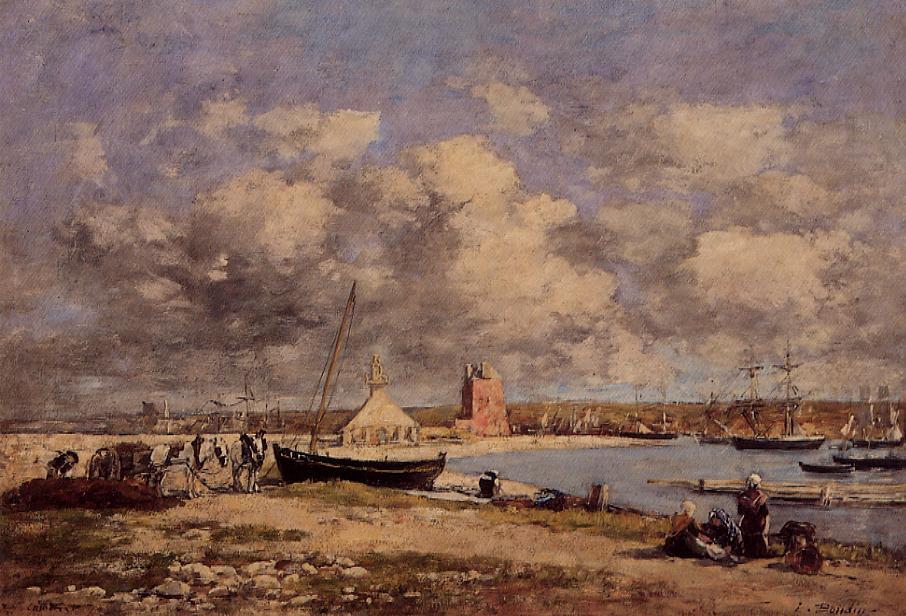 Camaret - Eugène Boudin Tablo