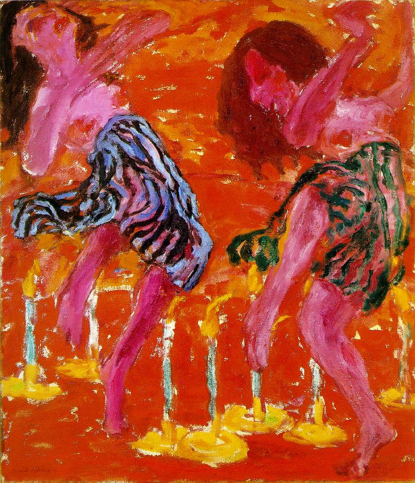 Candle Dancers (1912) - Emil Nolde Tablo