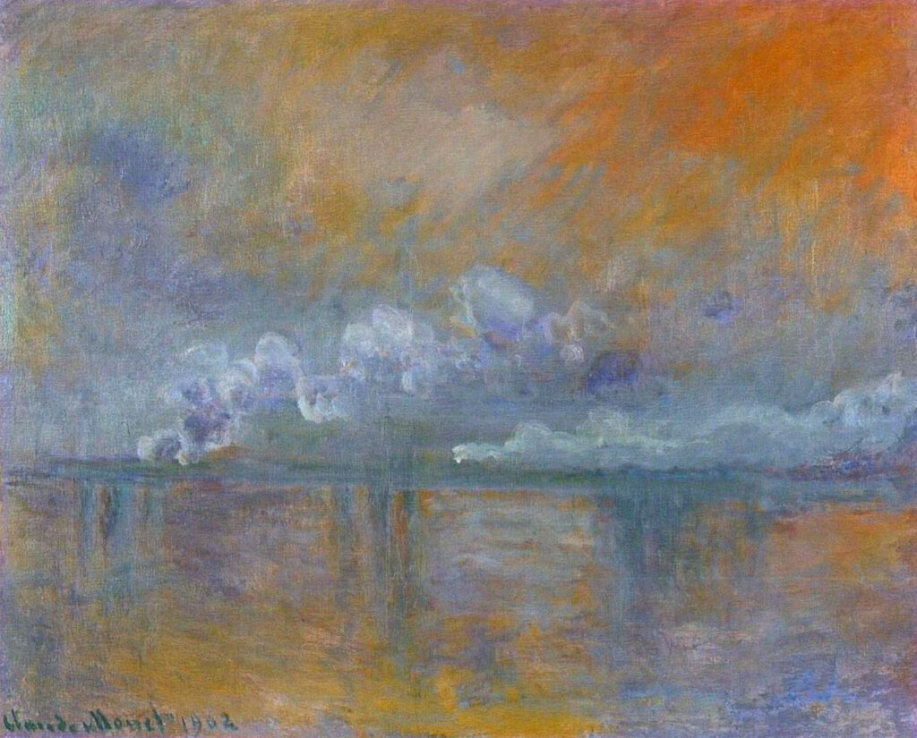 Charing Cross Bridge 02 (1902) - Claude Monet Tablo