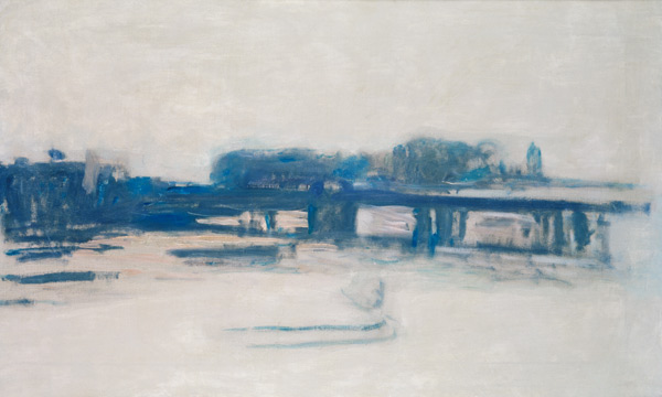 Charing Cross Bridge (study) (1899) - Claude Monet Tablo