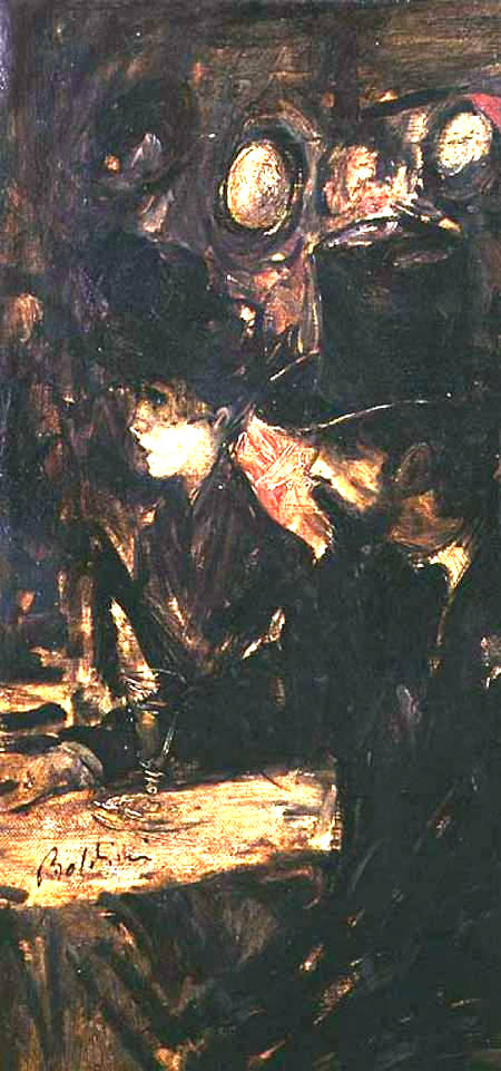 Chez Maxim's - Giovanni Boldini Tablo