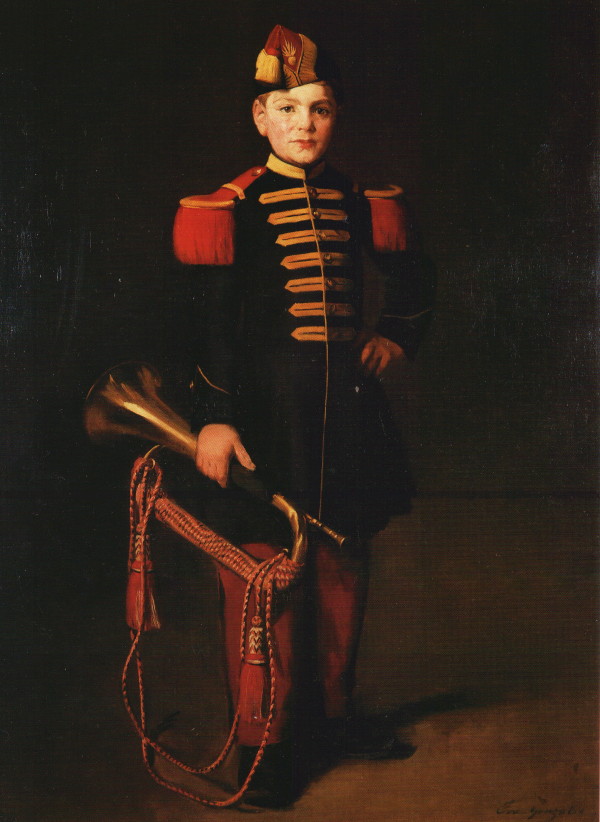 Child with a pipe (1870) - Eva Gonzalès Tablo