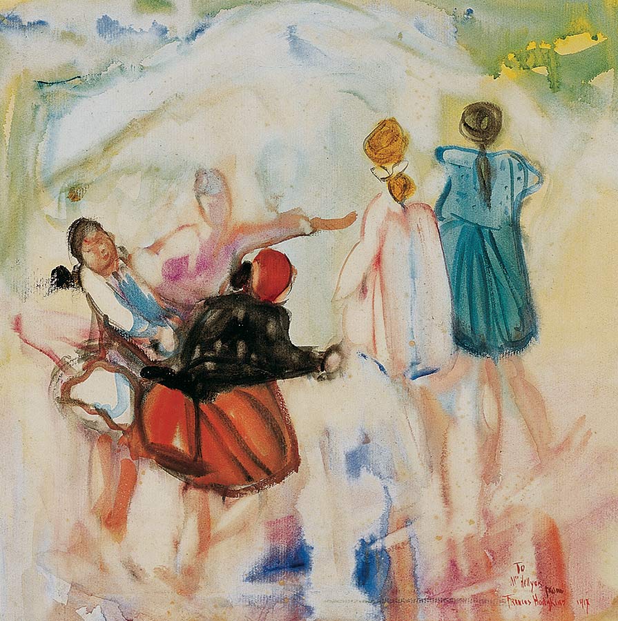 Children Playing (1917) - Frances Hodgkins Tablo