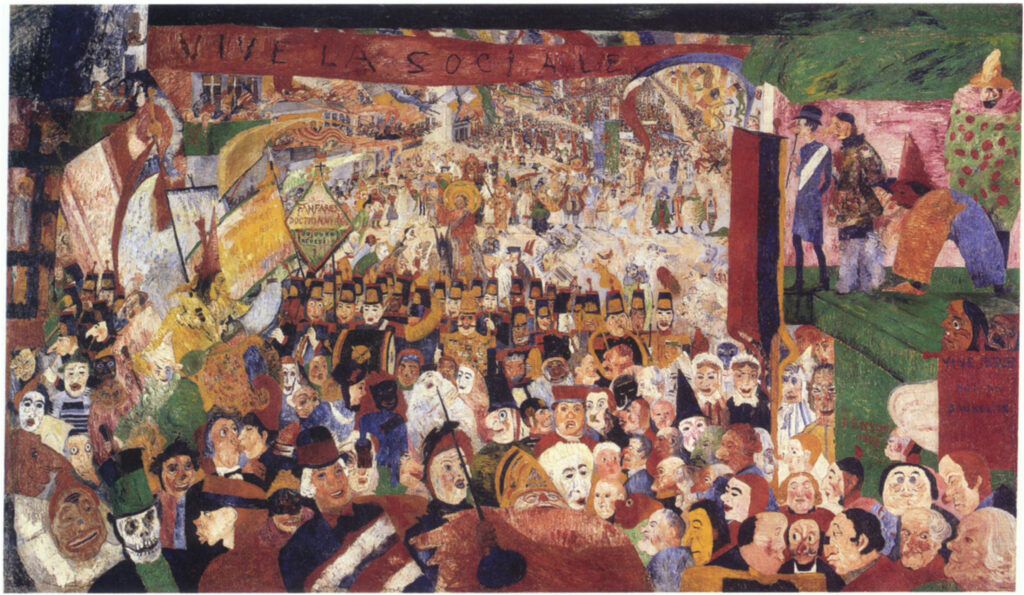 Christ's Entry Into Brussels in (1889-1888) - James Ensor Tablo