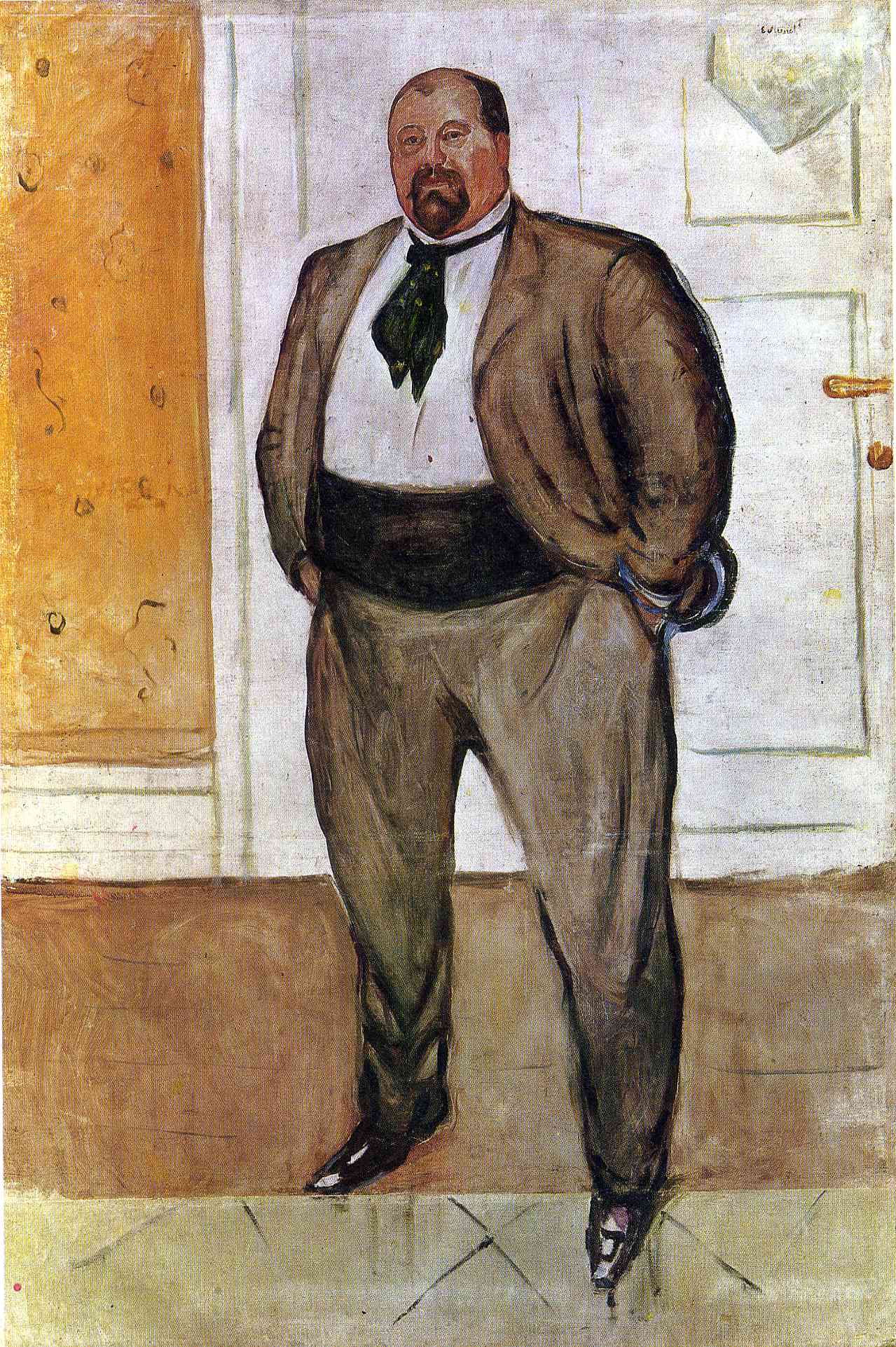 Christen Sandberg (1909) - Edvard Munch Tablo