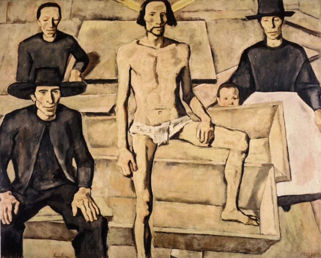 Christi Auferstehung (1924) - Albin Egger-Lienz Tablo