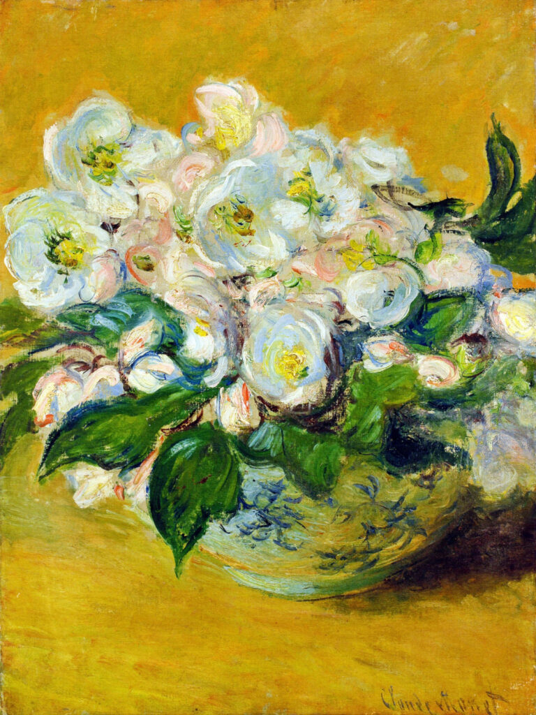Christmas Roses (1883) – Claude Monet Tablo