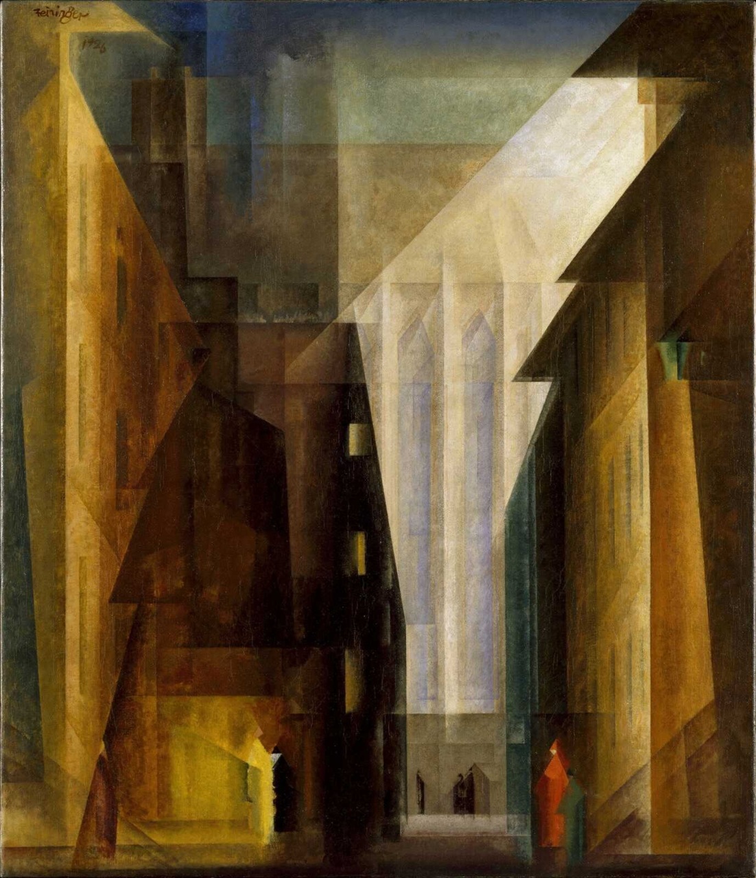 Church of the Minorites II - Lyonel Feininger Tablo