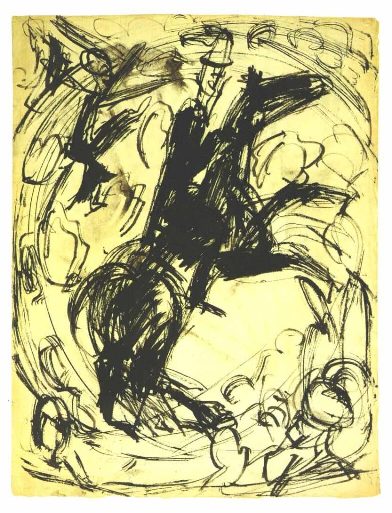 Circus Rider - Ernst Ludwig Kirchner Tablo