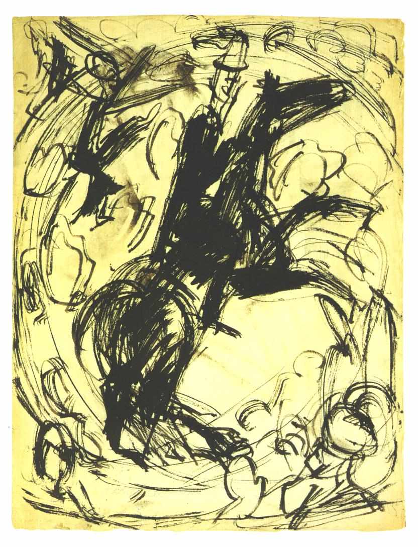 Circus Rider - Ernst Ludwig Kirchner Tablo