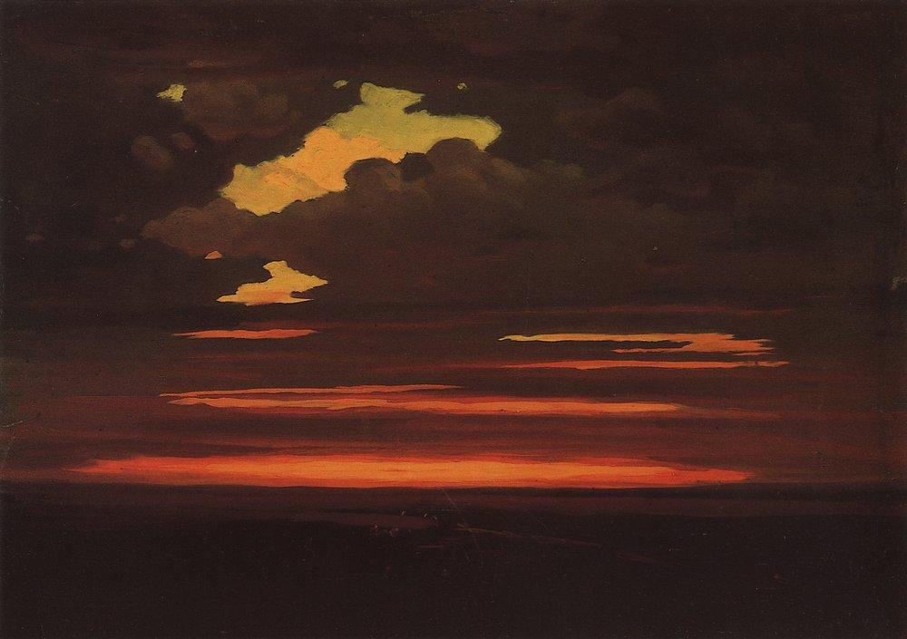 Clouds (1905) - Arkhip Kuindzhi Tablo