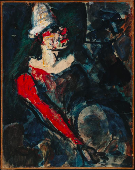Clown (1910) - Georges Rouault Tablo