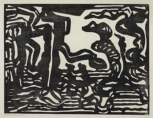 Composition (1914) - Jacoba van Heemskerck Tablo