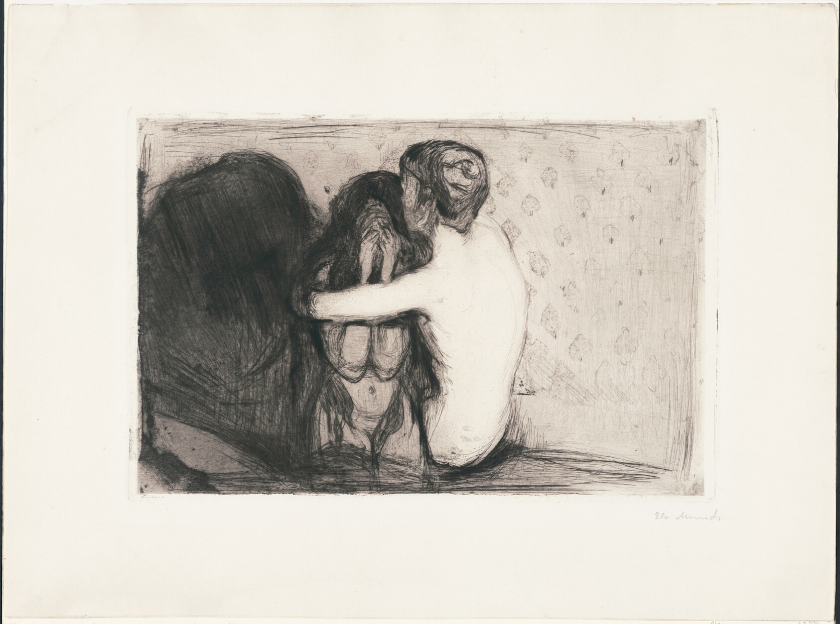 Consolation (1894) - Edvard Munch Tablo