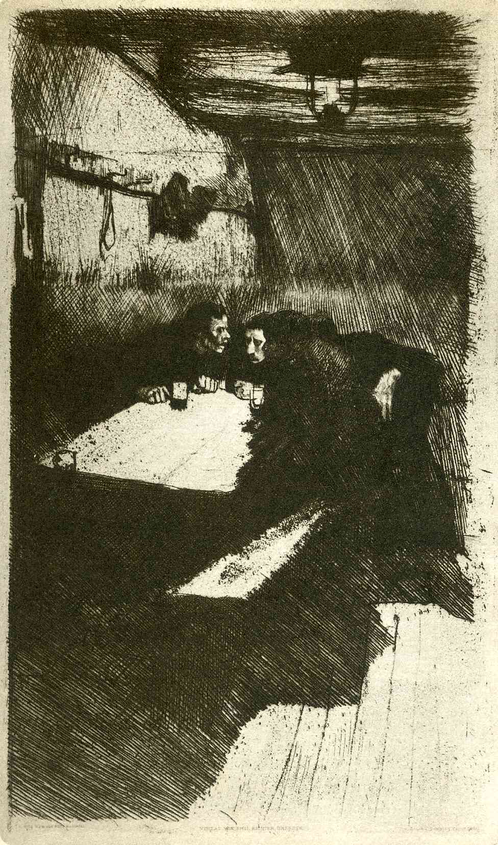 Conspiracy (1893) - Käthe Kollwitz Tablo