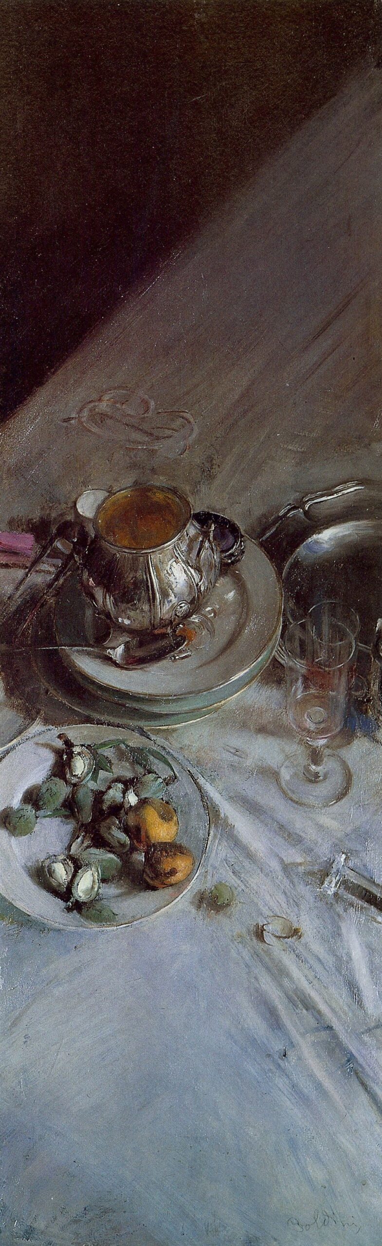 Corner of Painter’s Table (1890) - Giovanni Boldini Tablo