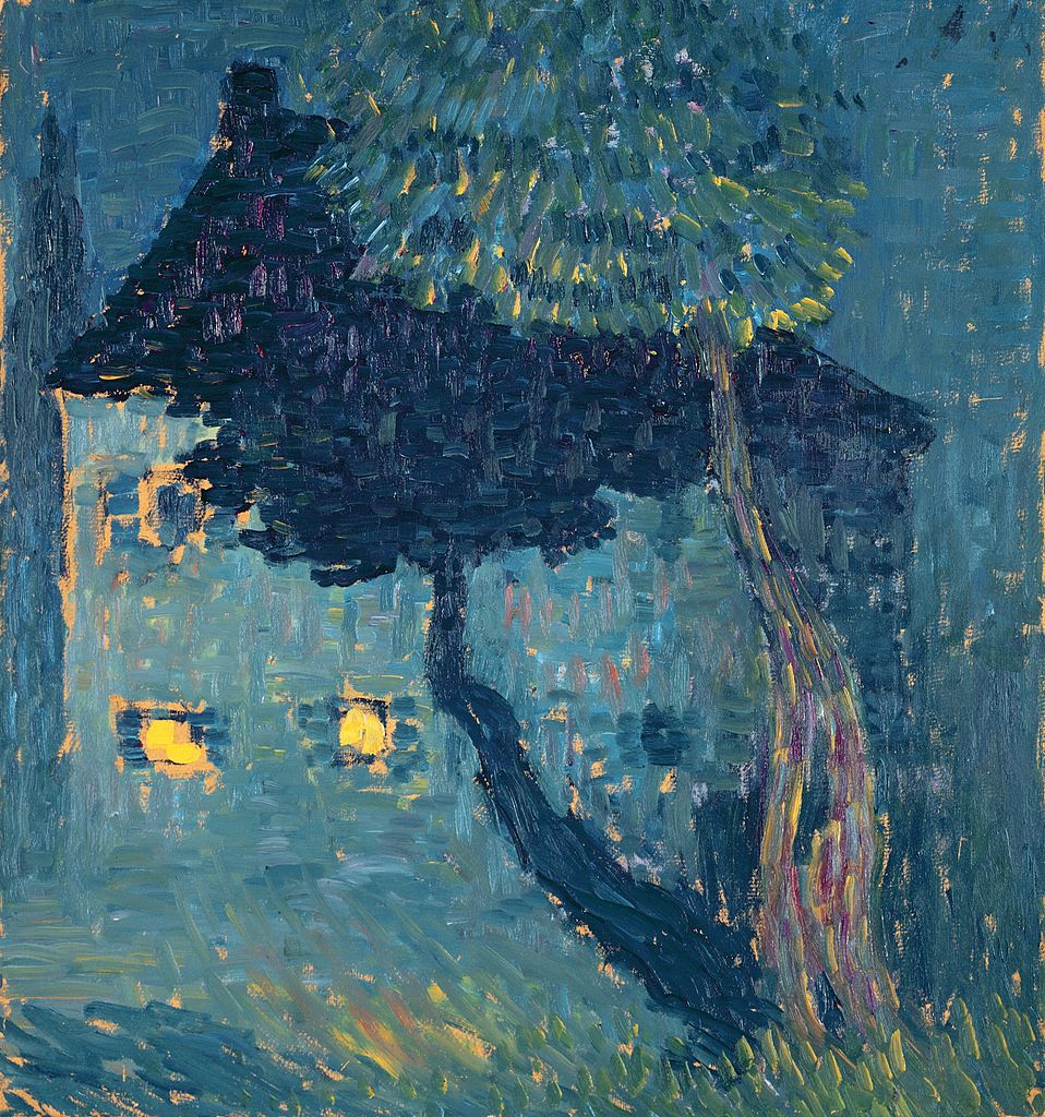 Cottage in the Woods (1903) - Alexej von Jawlensky Tablo