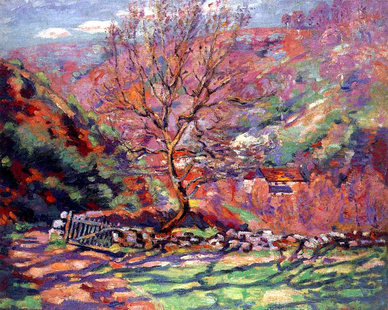 Crozant, solitude (1915) - Armand Guillaumin Tablo