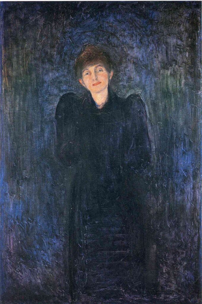 Dagny Juel Przybyszewska (1893) - Edvard Munch Tablo