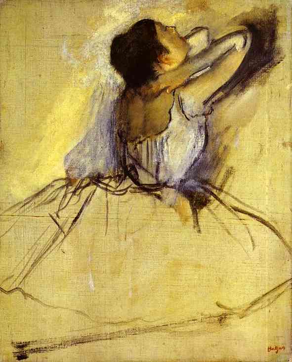 Dancer (1874) - Edgar Degas Tablo