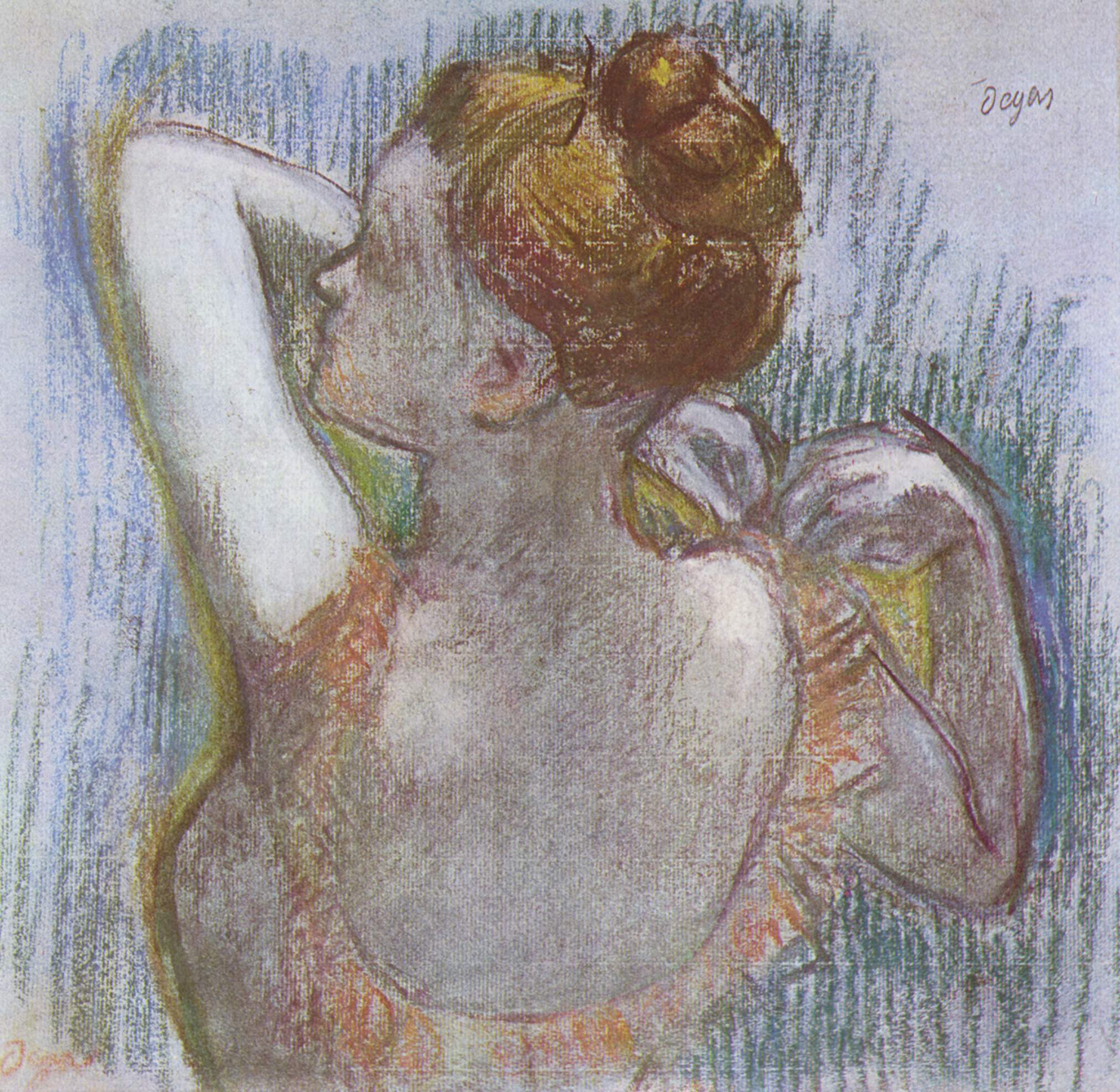 Dancer (1899) - Edgar Degas Tablo
