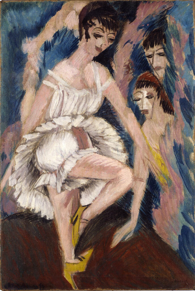 Dancer (1914) - Ernst Ludwig Kirchner Tablo