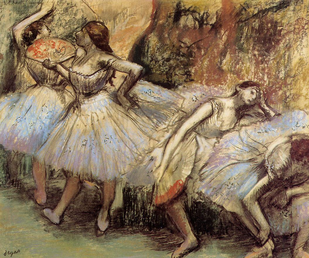 Dancers (1897) - Edgar Degas Tablo