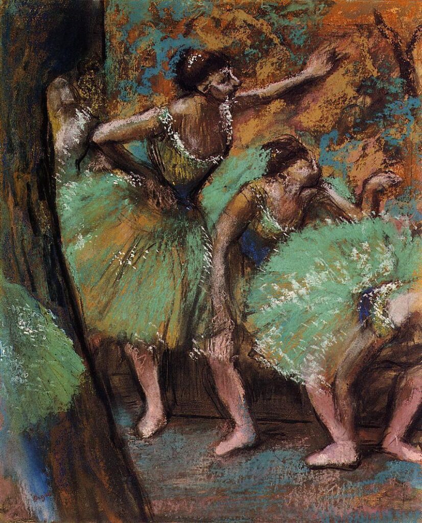 Dancers (1898) - Edgar Degas Tablo