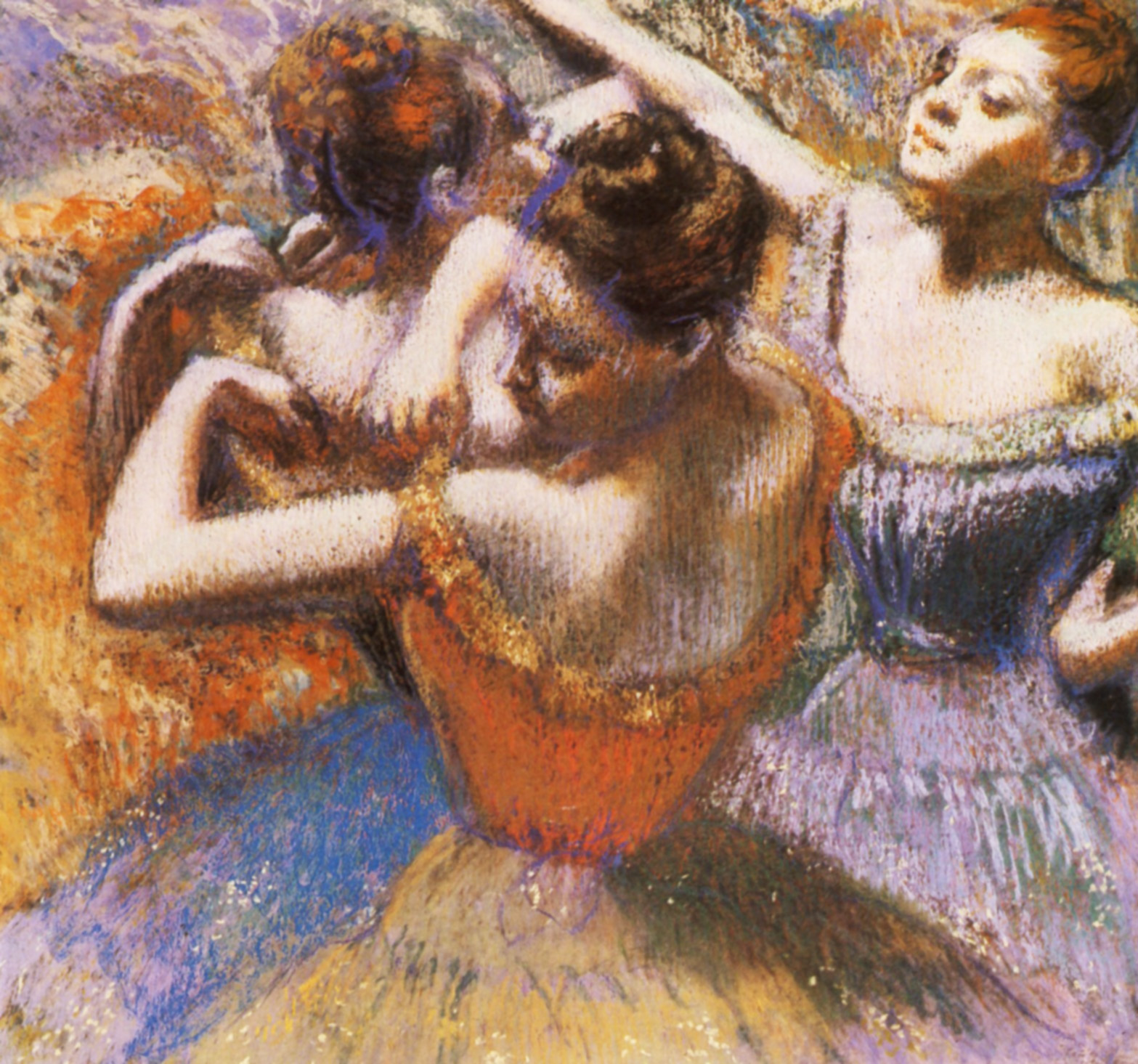 Dancers (1899) - Edgar Degas Tablo