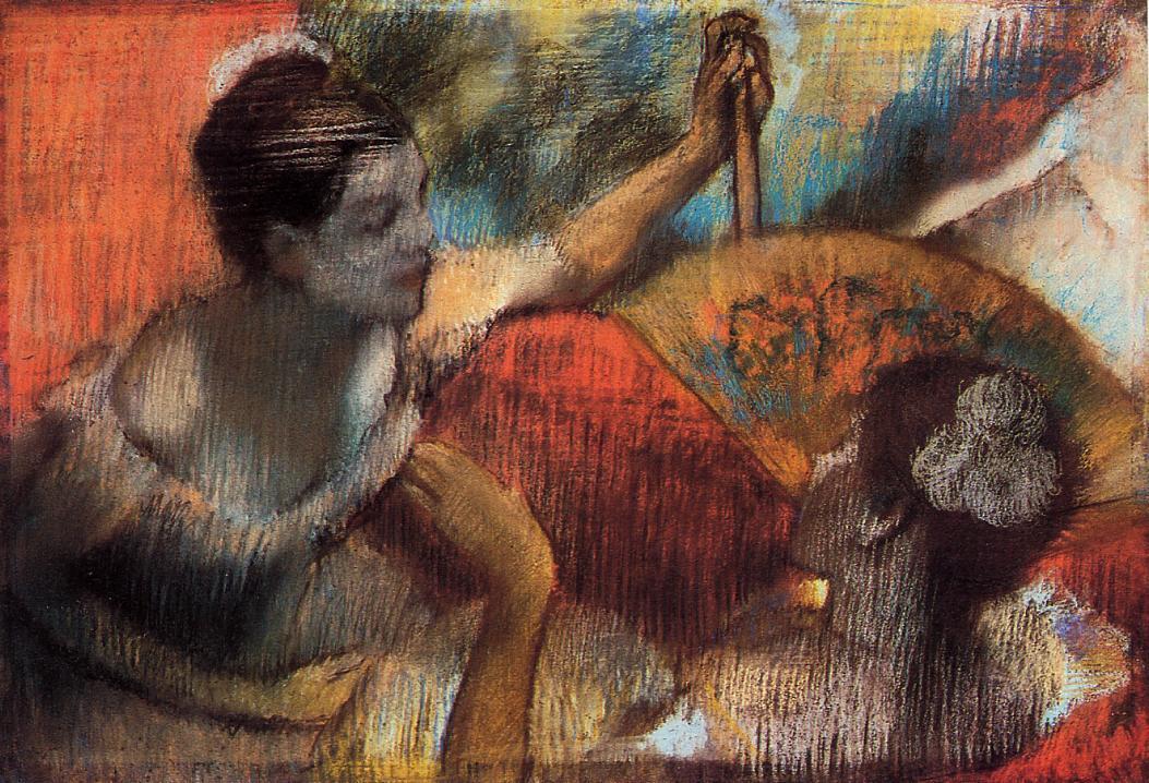 Dancers in a Box (1884) - Edgar Degas Tablo