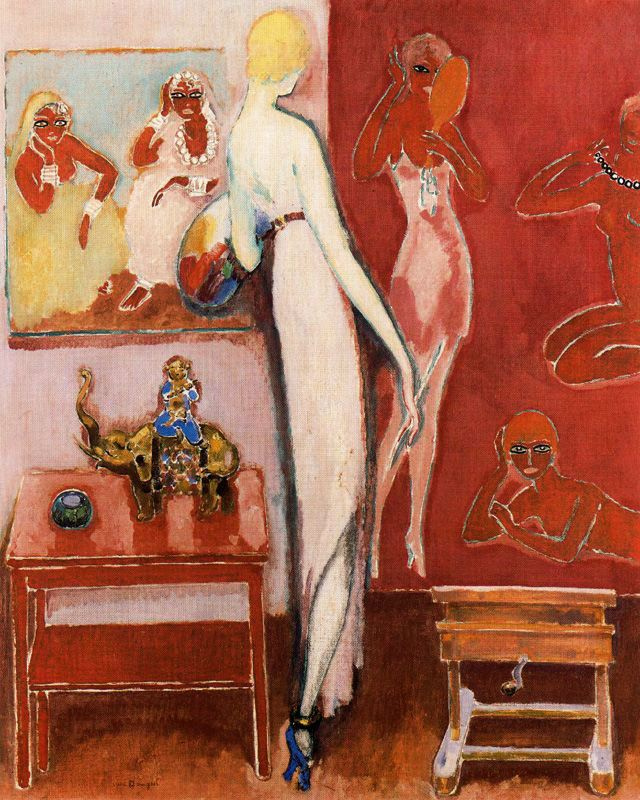 Dans les Folies Bergères (1914) - Kees van Dongen Tablo