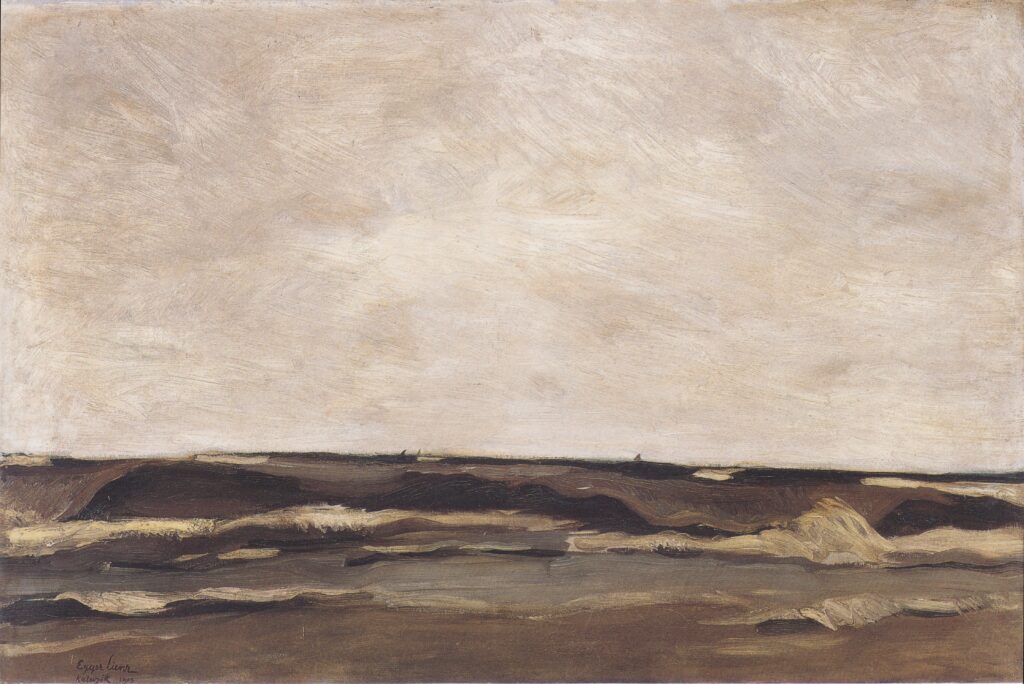 Das Meer, Katwijk (1913) - Albin Egger-Lienz Tablo