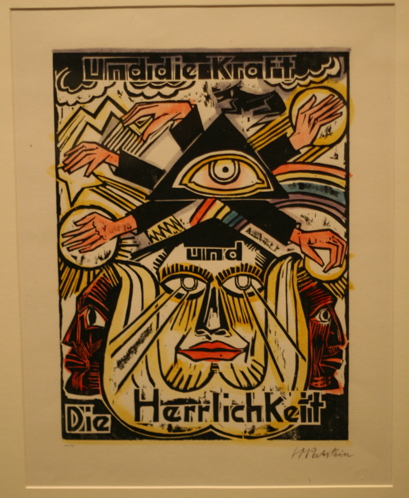 Das Vater Unser Und Die Kraft Und Die Herrlichkeit - Max Pechstein Tablo