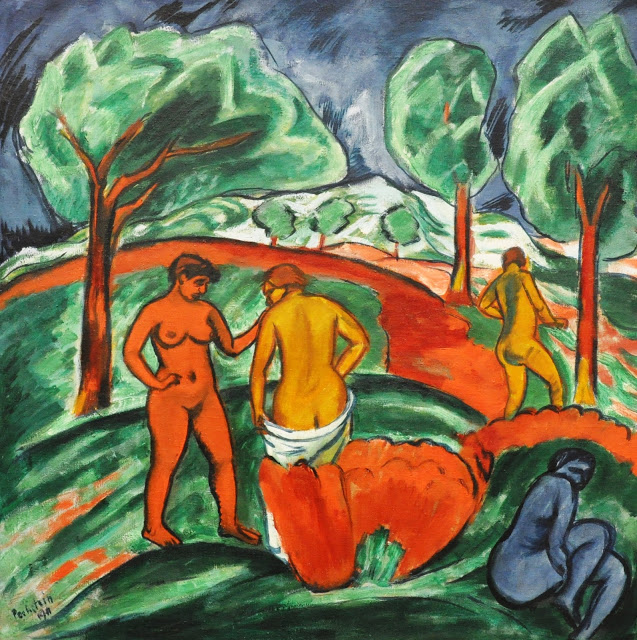 Day of Steel (1911) - Max Pechstein Tablo